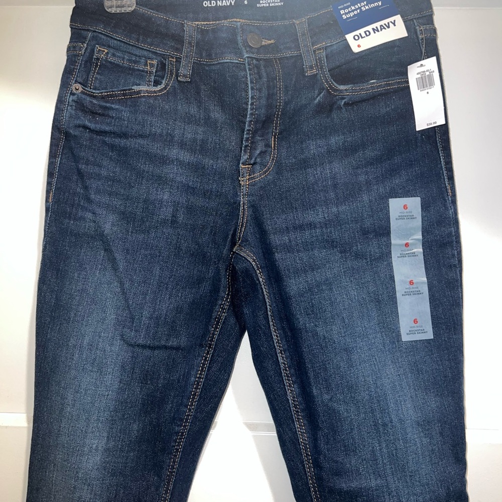 Old Navy Dark Blue Skinny Jeans